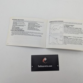 Silent Service Manual Only NES Nintendo NES Works Authentic Tested
