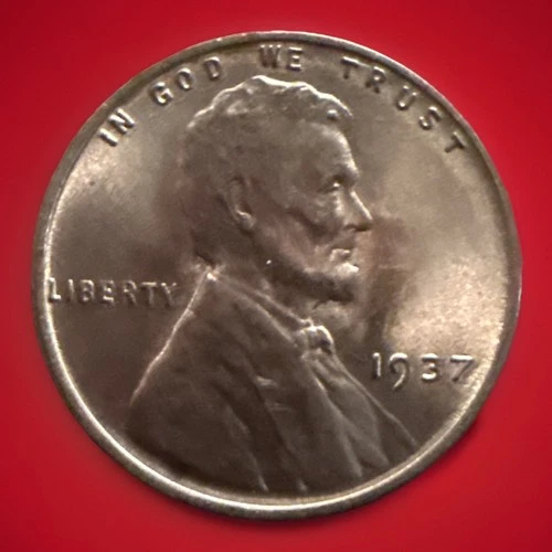 1937-P Gem Red BU Lincoln Wheat Cent “Best Value on eBay “ Sold As Pictured 749