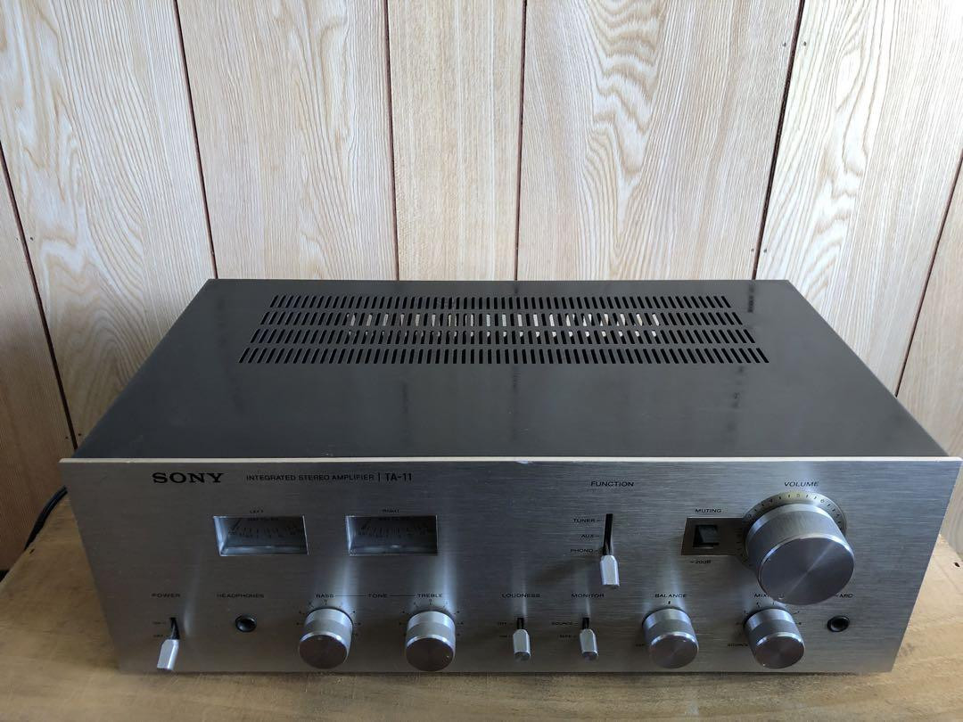 SONY TA-22 ステレオアンプ and ST-11 FMチューナー。セット SONY TA-22 ステレオアンプ and ST-11 FMチューナー。セット