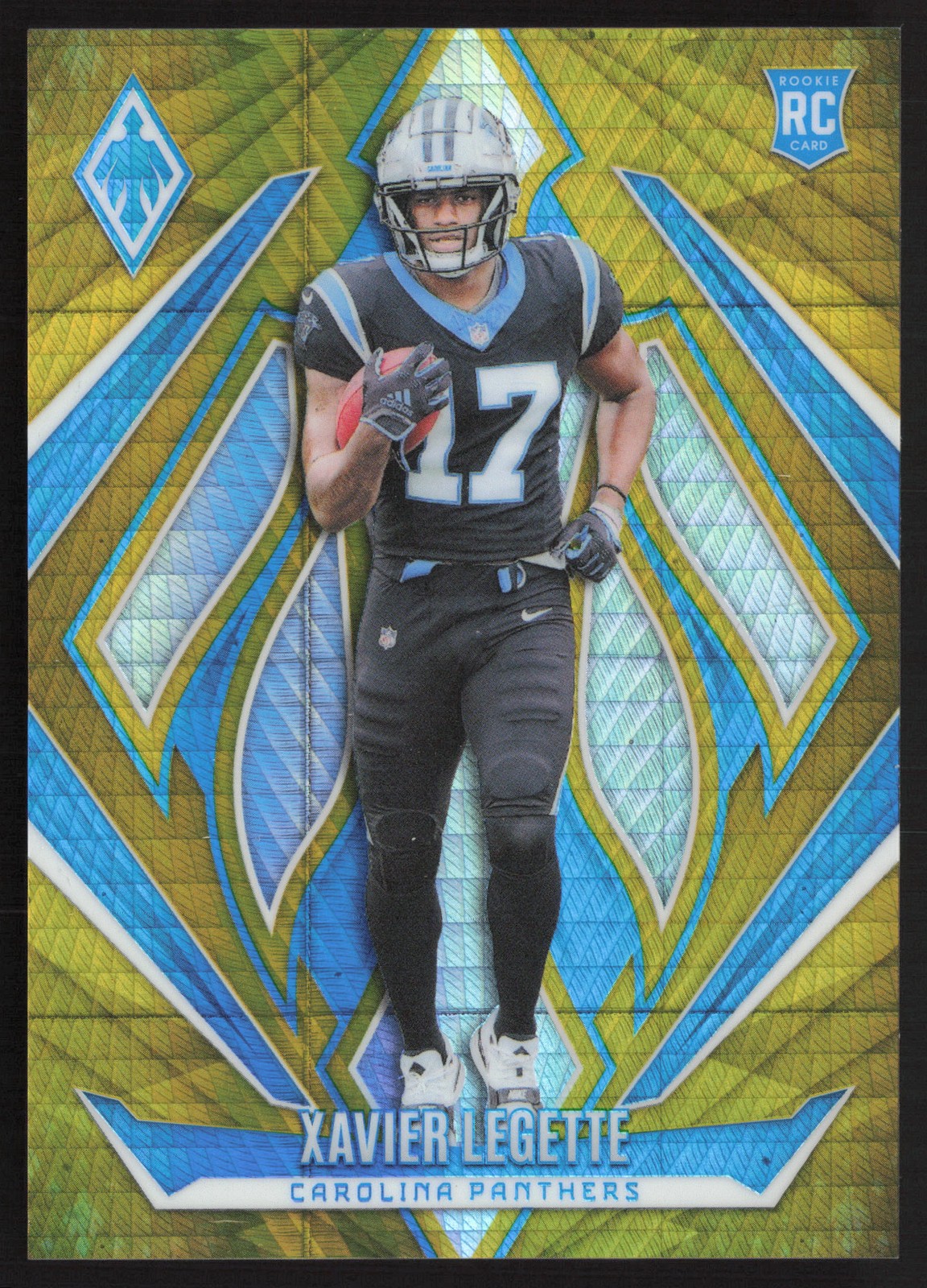 Xavier Legette 2024 Panini Phoenix Gold Hyper /10 #249 SN,RC