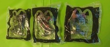 3 McDonald's Wakanda Forever Happy Meal Toys. Okoye 2 Nakia 3 Black Panther 7