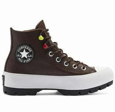 Converse Chuck Taylor Lugged Winter Hi Gore-Tex Dark Root Womens Size 7.5 NEW
