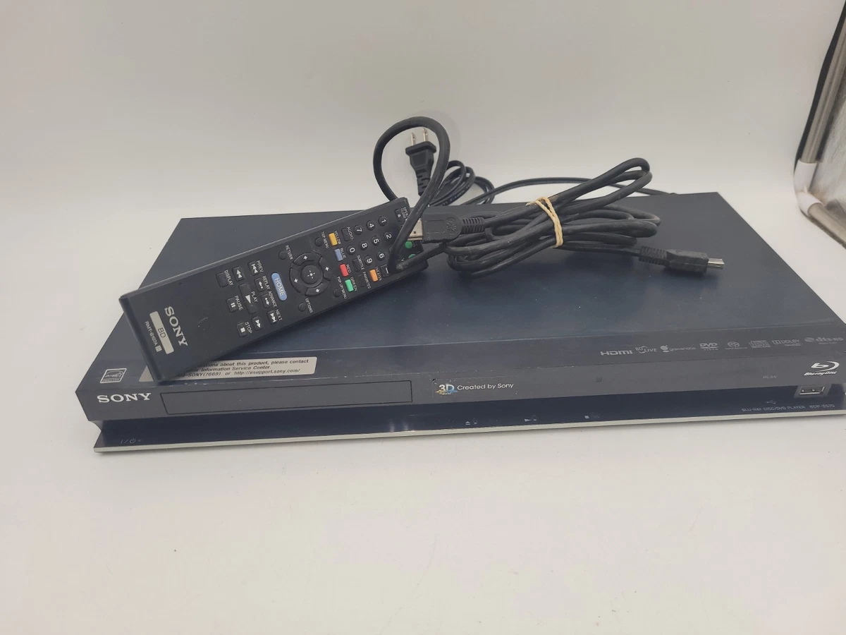 Sony Blu-ray BD-R DVD & Blu-ray Players with Digital Tuner for