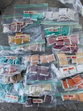 Lot of 150 DMC Embroidery Cross Stitch Floss Thread on Bobbins 3000 3800