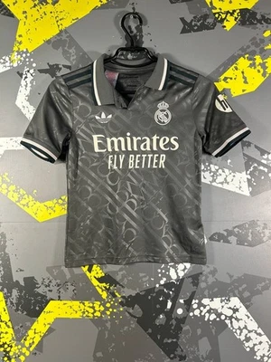 Real Madrid Jersey Third football shirt 2024 - 2025 Adidas Young S 9-10YRS ig93 - Image 1 of 4