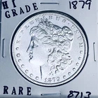 1879 MORGAN SILVER DOLLAR HI GRADE GENUINE U.S. MINT RARE COIN 8713