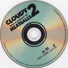 Cloudy With a Chance of Meatballs,No Case,No Art,Disc Only