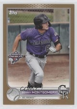 2022 Topps Pro Debut Gold 49/50 Benny Montgomery #PD-167 0c6