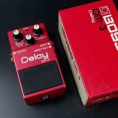 Boss DM-3 Delay (Black or Green Label) 1984 w/ original box