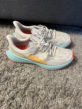 Hoka One One Carbon X 2 White/Blazing Orange UK Size 10.5 Men’s Trainers Running