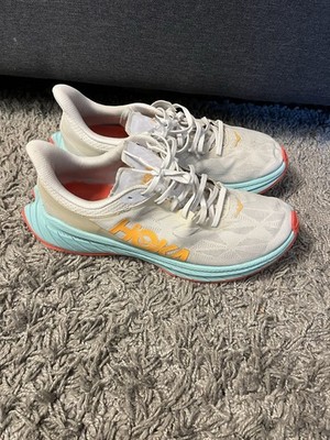 Hoka One One Carbon X 2 weiß/blazing orange UK Größe 10,5 Herren Sportschuhe Laufen ''