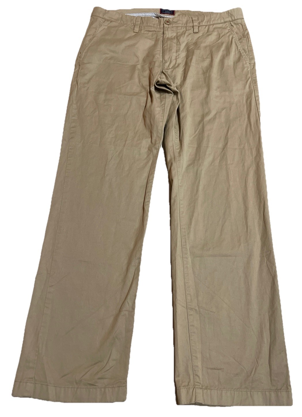 Untuckit Pants Mens 34x32 Beige Chino Relaxed Fit Traveler Tech Stretch Adult