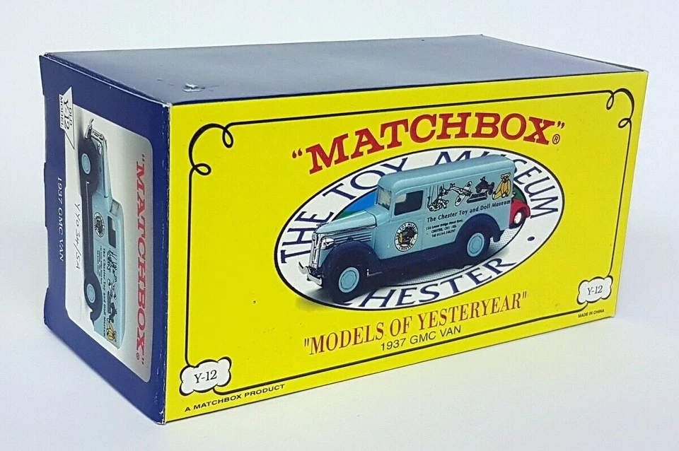 Matchbox Y-12 - 1937 GMC Van The Chester Toy Museum Diecast Model Van - Image 2 of 4