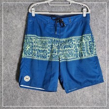 Ron Jon Surf Shop Mens L Hawaiian Board Shorts Beach Vacation Coastal Surf Style