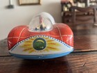 Vintage Interkozmosz Tin Rocket 1960s Battery Operated Space Toy USSR/Hungary — photo 4