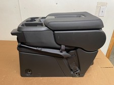 19-25 Chevrolet Tahoe Silverado Ebony Cloth Center Jump Seat With Storage...rare