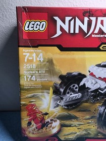 Vintage Sealed LEGO Ninjago 2518 Nuckals ATV 2011 *READ*