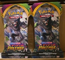 Pokemon TCG Sword & Shield Vivid Voltage 2020 Unopened 2 Pack Blooster 20Cards.)