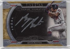 2018 Topps Five Star Silver Signatures Gold /10 Byron Buxton #FFSS-BB Auto