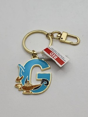 Disney Aladdin Genie G Shaped Letter Keychain