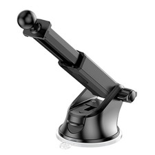 Knox Gear GPS Black Suction Cup Mount Lightweight Design Pivoting Arm