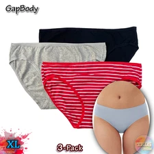NWOT 3-Pack GapBody by Gap Women's XL Hipster Underwear GPW002773
