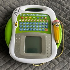 LeapFrog Mr. Pencil's Scribble Write Learning Toy Green White 6008 Alphabet