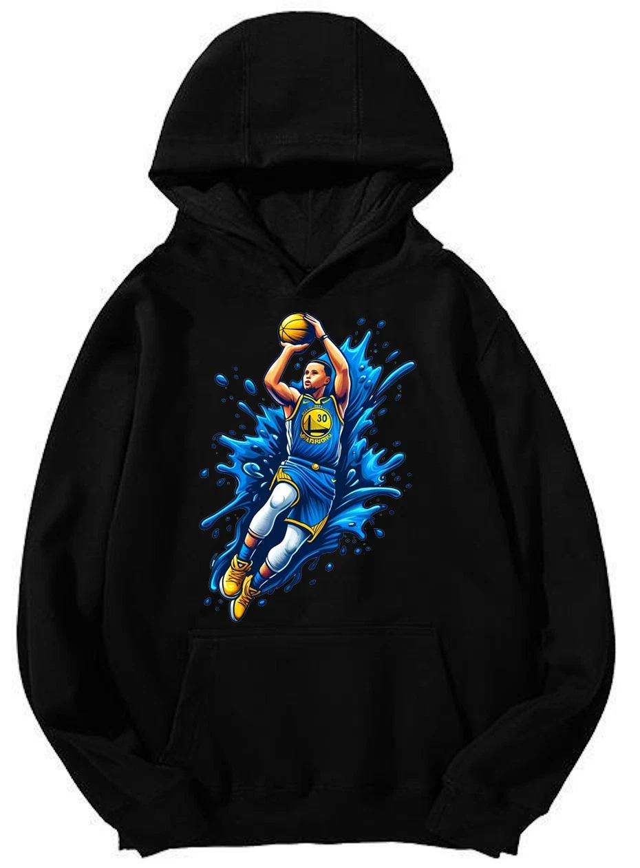 Stephen Curry Splash Warriors Hoodie - Design Unisex Hooded Sweatshirt