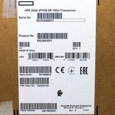HPE 25GB SFP28 SR 100m Transceiver 845398-B21...