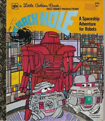 The Black Hole Disney Little Golden Book 1979