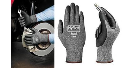 Ansell Hyflex 11-801 Foam Nitrile Coated Glove - Choose Size 9,10 - One Pair