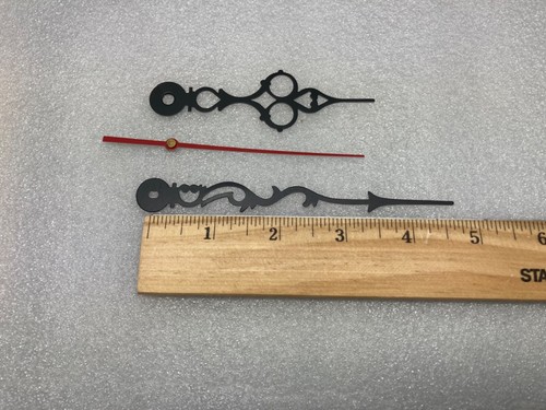 Quartz Battery Serpentine Clock Hand Set for 9" to 10" Dial for I shaft - Picture 2 of 3