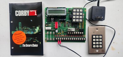 Corby 1008 System 1 Keypad Motherboard PCB W/Power, Book, Keypad Plate NOT Incl.