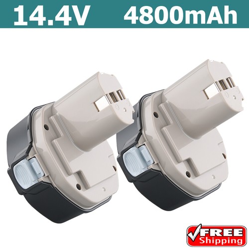 2 x Shentec 14,4V reservebatterij voor Makita PA14 1420 1422 1433 1434