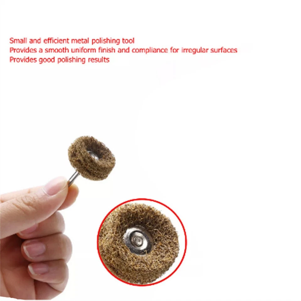 40* Metal Polishing Buffing Abrasive Wheel Burr Kit Rotary Tool Set For Dremel - Image 3 of 4