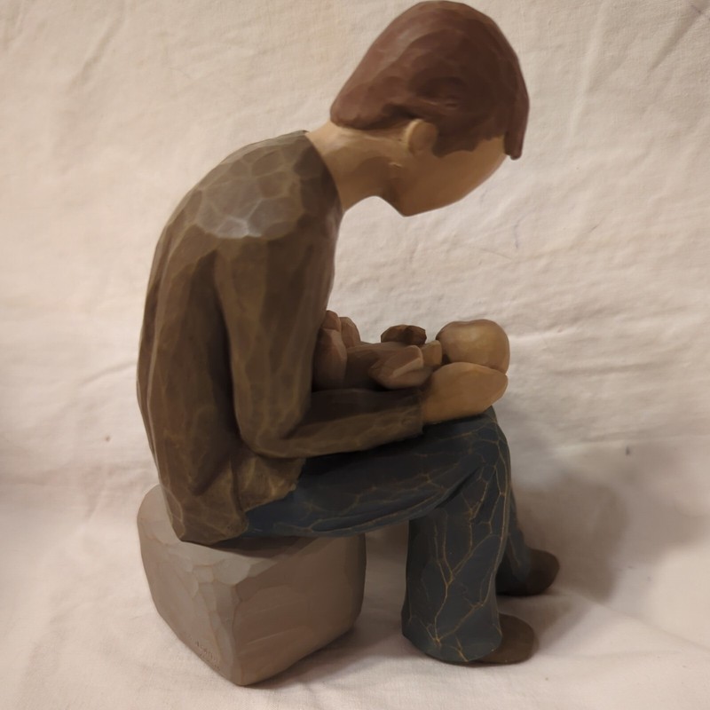 Willow Tree “New Dad” Demdaco By Susan Lordi Newborn Baby Figurine 2004 No Box
