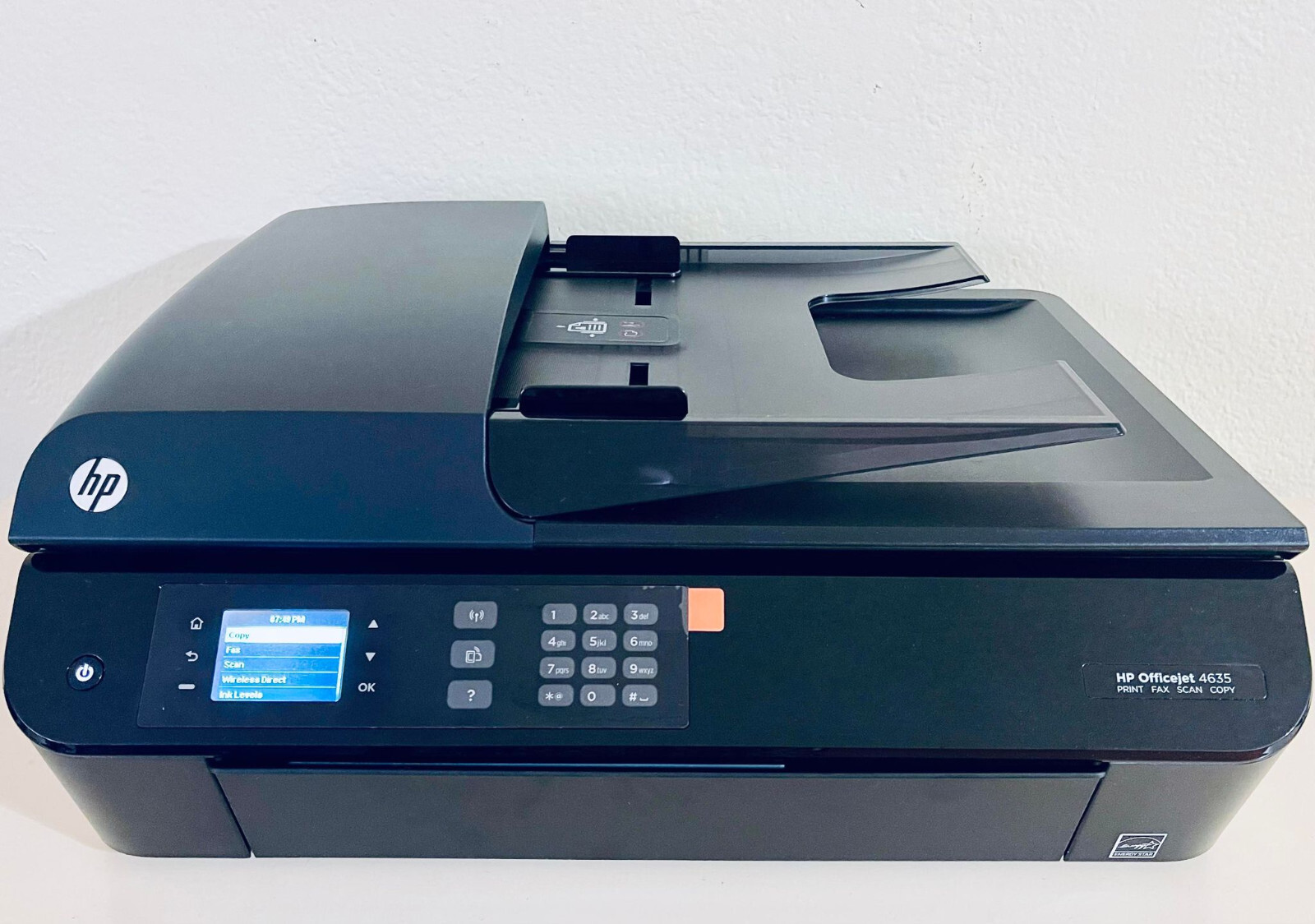 HP Officejet 4630 4635 AllInOne Inkjet Printer Tested Working Needs