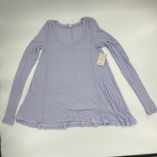 Free People Lilac Mist Long Sleeve dress Sz Medium NWT
