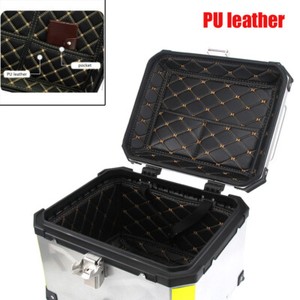 leather top box for motorcycle