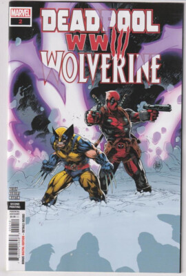 DEADPOOL WOLVERINE WWIII #2 2ND PRINT ADAM KUBERT VAR (MARVEL 2024) ''NEW UNREAD''