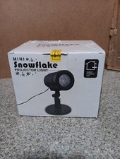 Mini Snowflake Projection Light - 12V Indoor/Outdoor