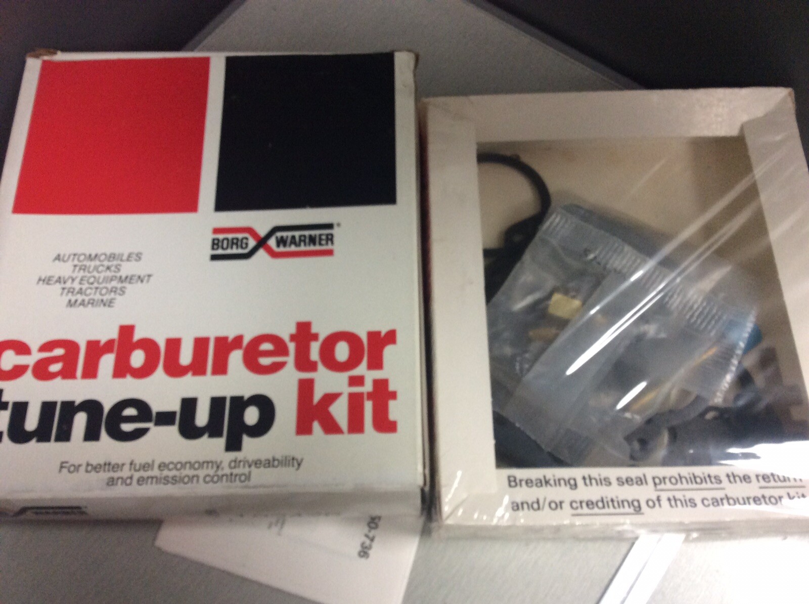 Warner Carburetor TuneUp Kit 10342B, NEW eBay