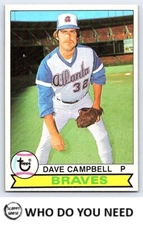 Dave Campbell  1979 Topps  #9  SKU100289 FOR COND. SEE PICS