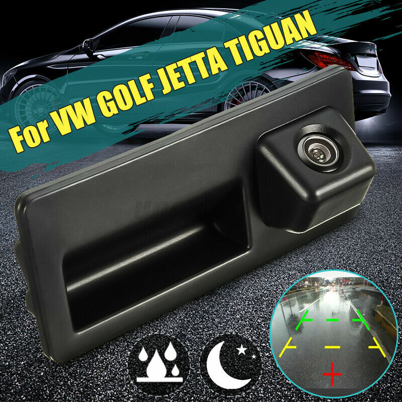 Car Backup Rear View Camera For VW GOLF PASSAT JETTA TIGUAN TOUAREG 2010-2013