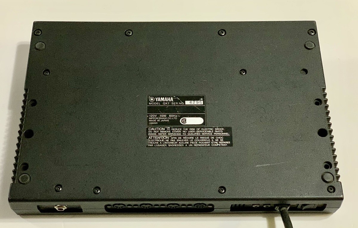Vintage Yamaha QX-7 Digital Sequence Recorder MIDI Sequencer Made