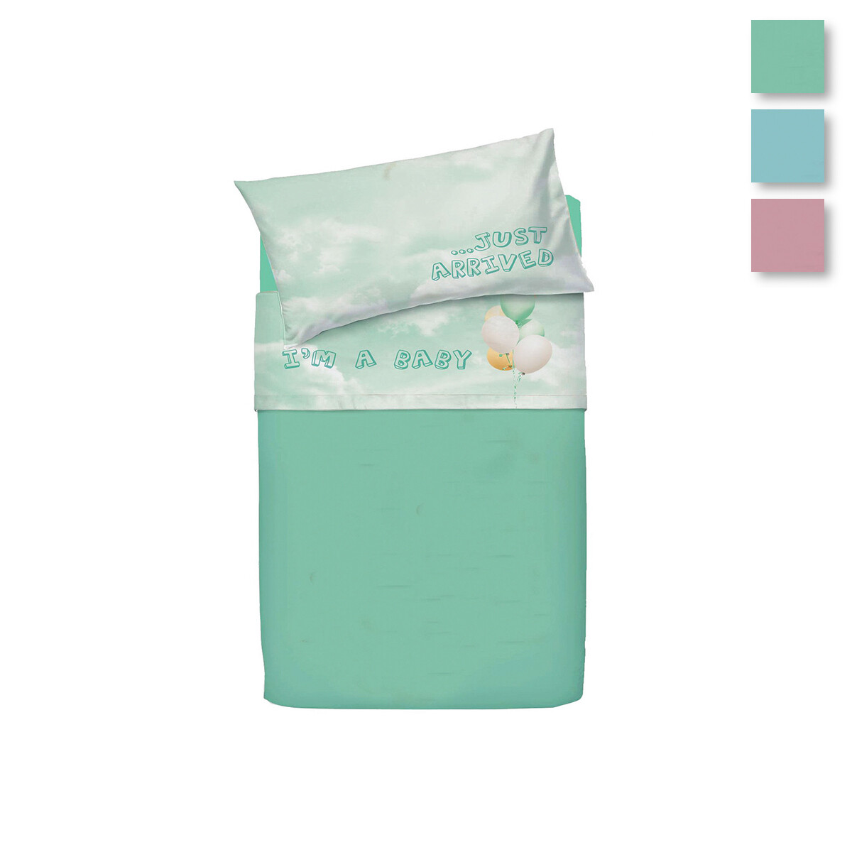 Completo lettino baby Little Ballon di Bassetti T840