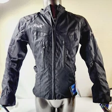 HWK Mesh Motorcycle Jacket Riding Air Vented  Armored Breathable Woman's Medium