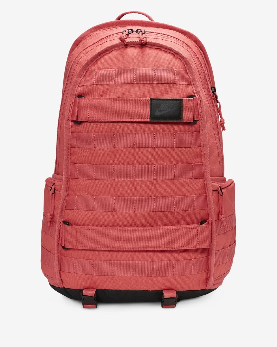 Nike SB RPM Backpack 26L Bag Gym Training School Adobe Red Black
