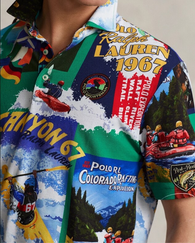 Polo Ralph Lauren VTG Retro Sportsman Kayak Expedition