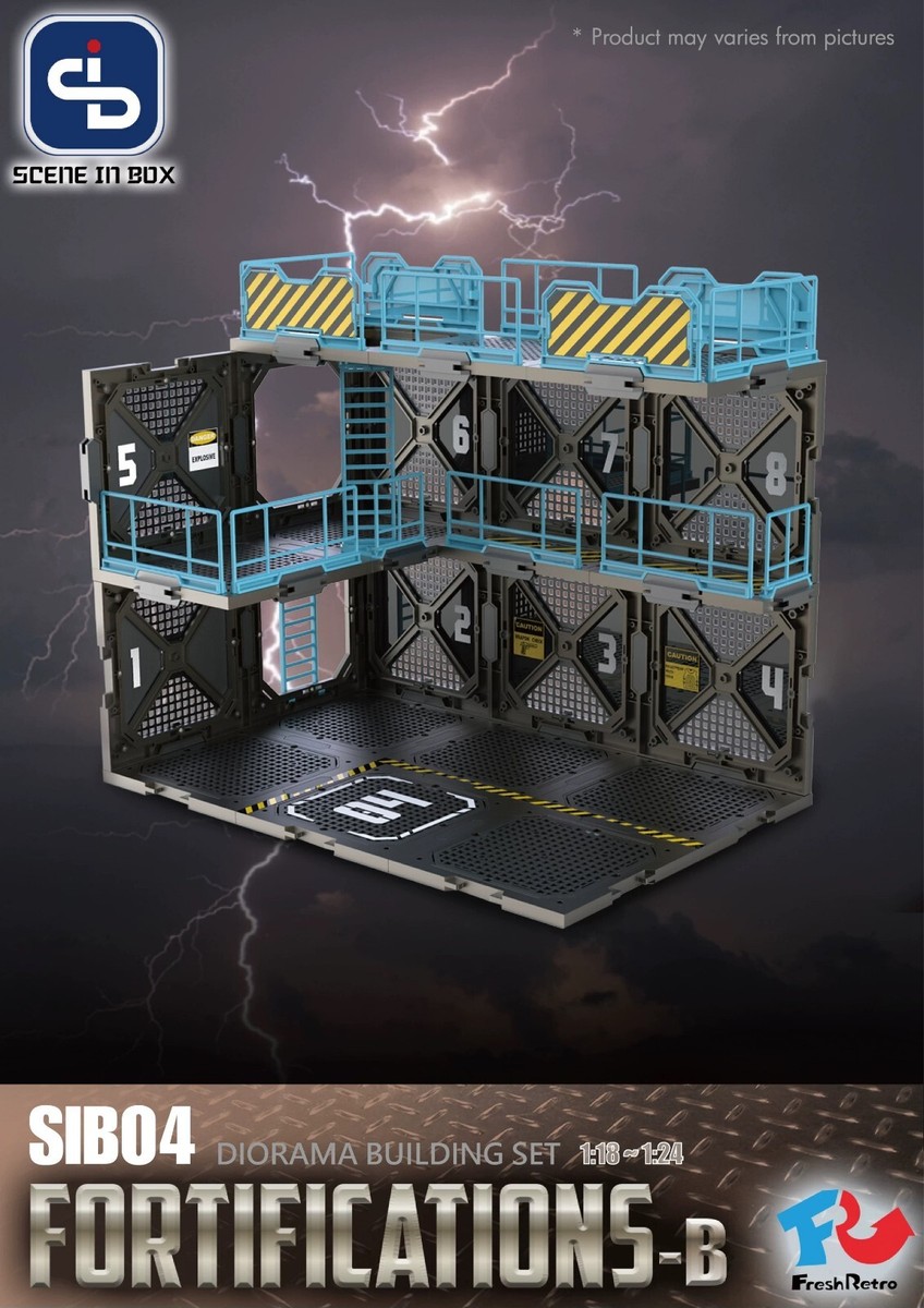 1/18 Scale Acid Rain World FR FreshRetro SIB04 FORTIFICATIONS-B